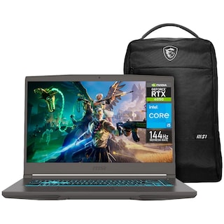Foto 1 | Laptop Gamer Msi Thin 15 Rtx 4050 Intel Core I5 12450h 16gb Ram 512gb Ssd 15.6'' 165hz W11h + Mochila Teclado En Españo