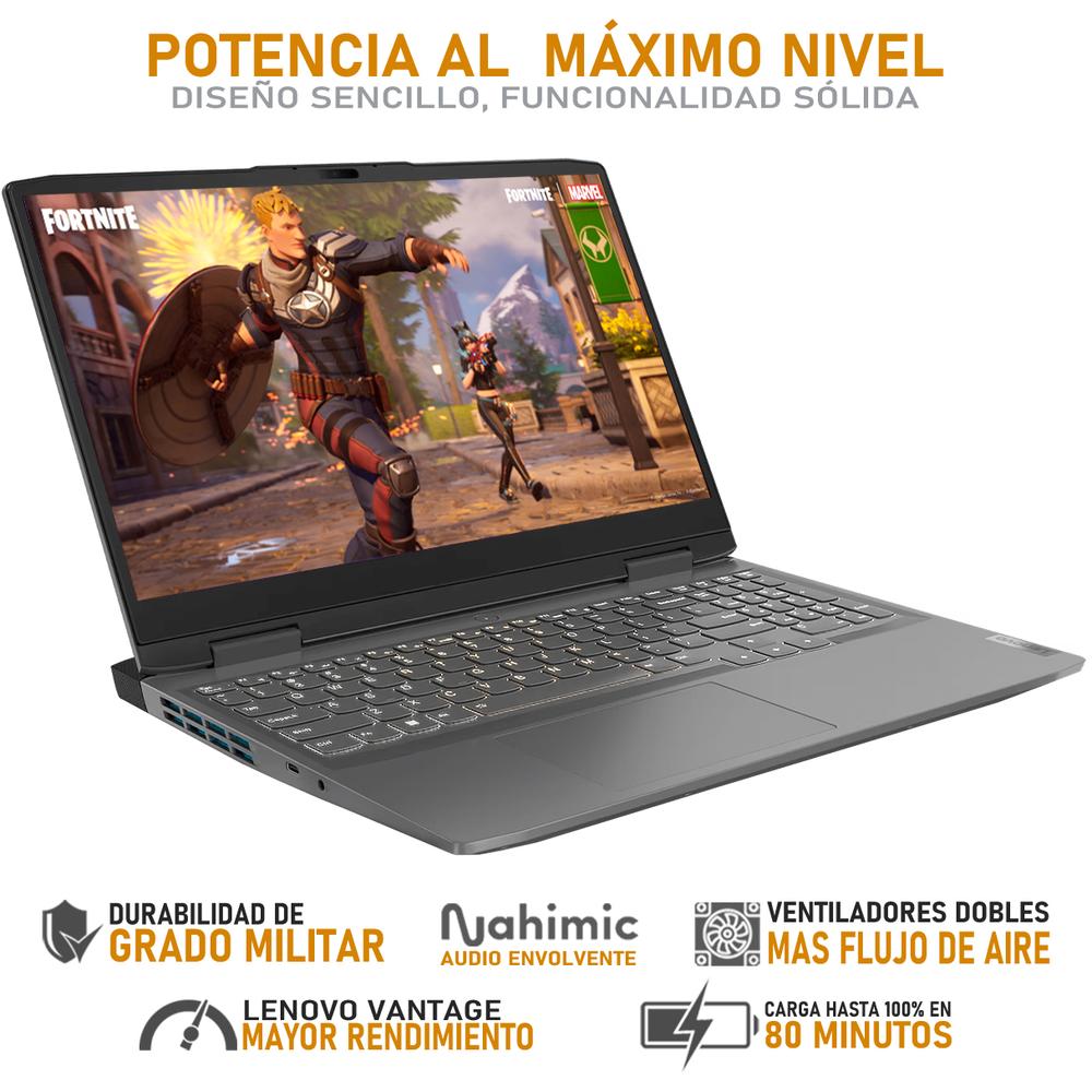 Foto 4 pulgar | Laptop Gamer Lenovo Loq Nvidia Geforce Rtx 2050 4gb Intel Core I5 12450h 32gb Ram 1.5tb Ssd 15.6'' W11h Teclado en Es