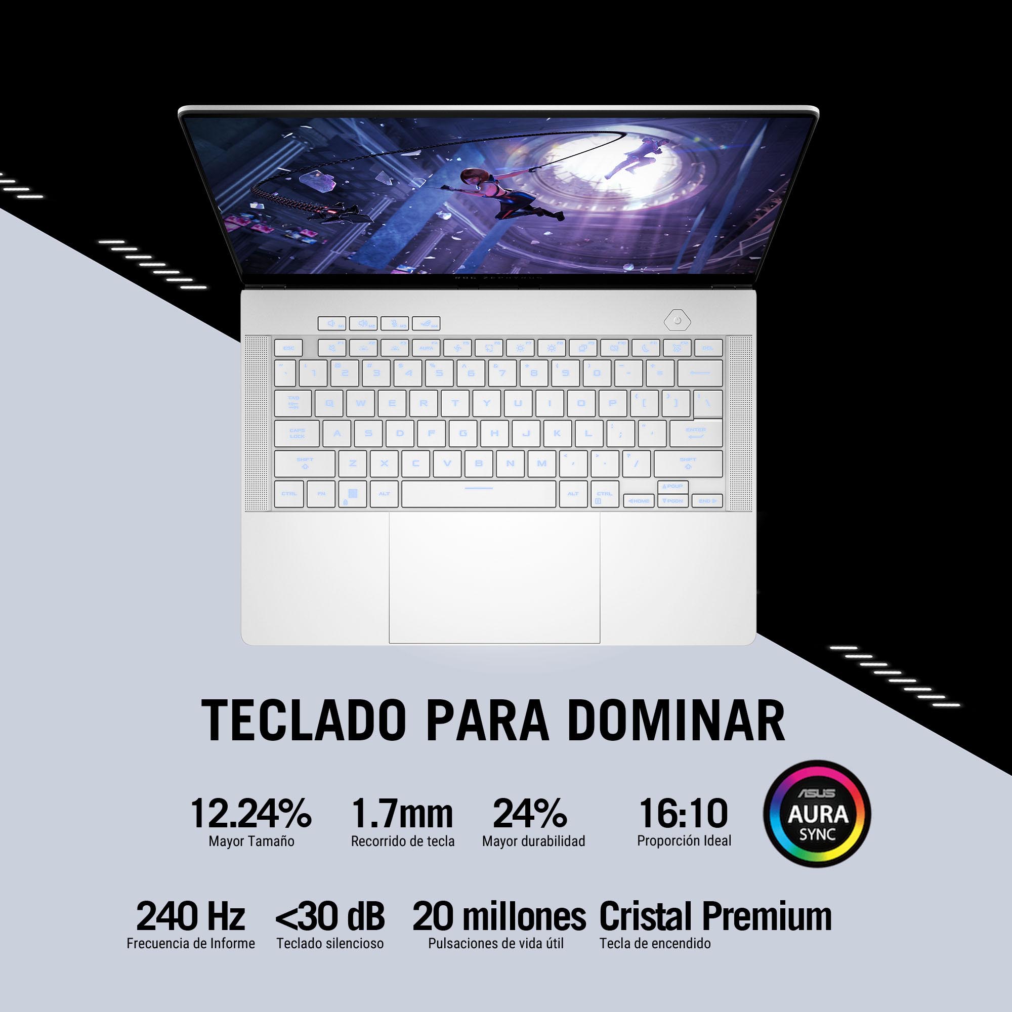 Foto 7 pulgar | Laptop Gamer Rog Zephyrus G14 (2024), Ryzen 9 8945HS, RTX 4060