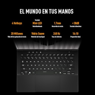 Foto 4 | Laptop Asus TUF Gaming A14, RTX 4060, Ryzen AI 9 HX 370, 16GB RAM, 1TB, 14'' 2.5K