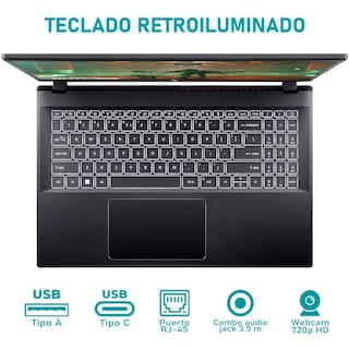 Foto 4 | Laptop Gamer Acer Nitro Geforce Rtx 4050 Intel Core I5 13420h 16gb Ram 1tb Ssd 15.6'' W11h Teclado En Ingles Mouse Dxt