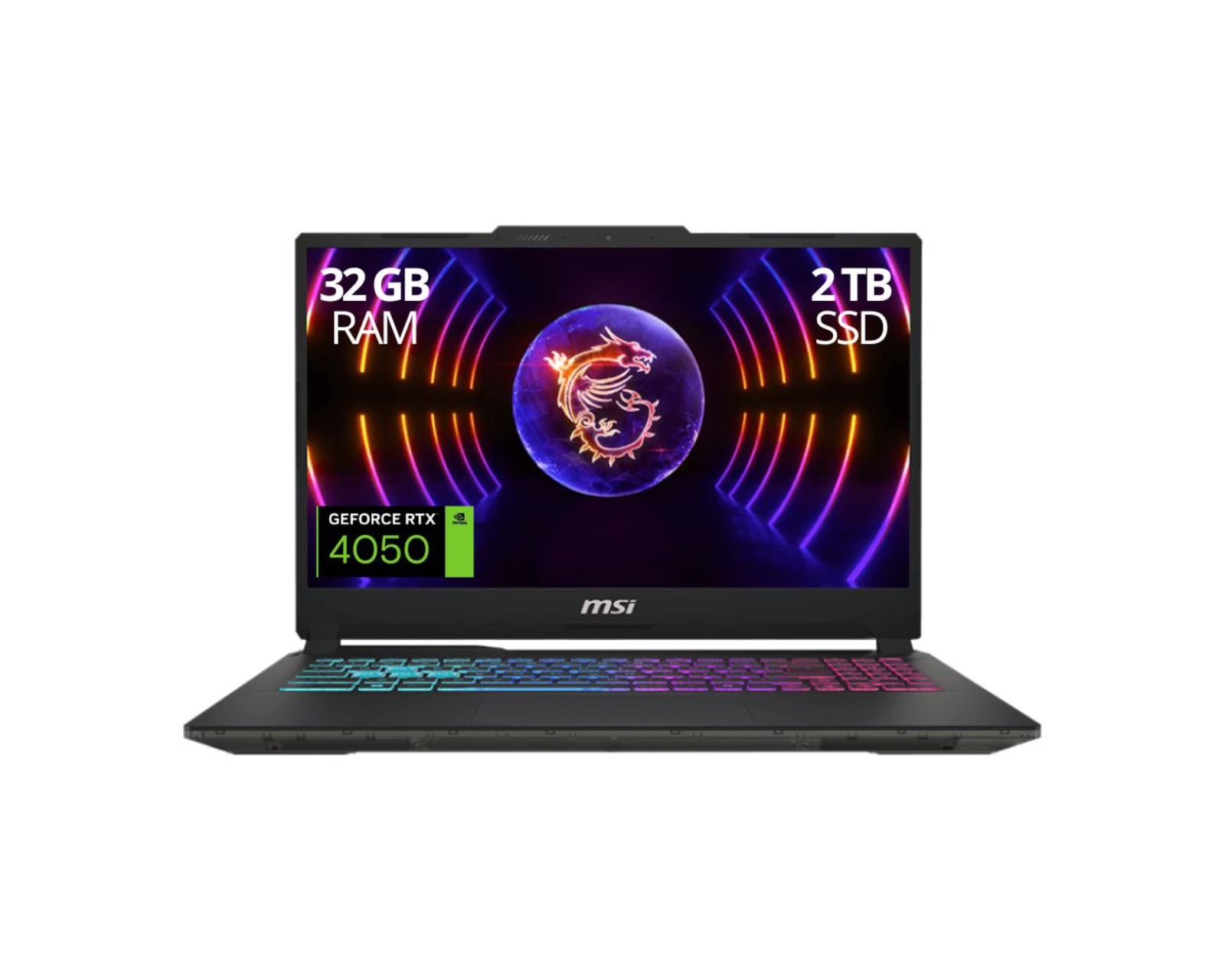 Foto 2 pulgar | Laptop Gamer Msi Cyborg 15 A13ve 15.6'' Fhd 144hz Core I7 4.9ghz 32gb Ram 2tb Nvme Ssd Nvidia Geforce Rtx 4050 6gb W11h