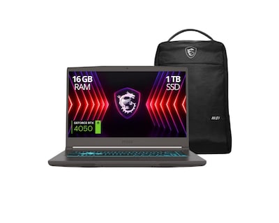 Foto 1 | Laptop Gamer Msi Thin 15 B13ve 15.6'' Fhd 144hz Core I5 4.6ghz 16gb Ram 1tb Ssd Nvidia Geforce Rtx 4050 W11h Incluy