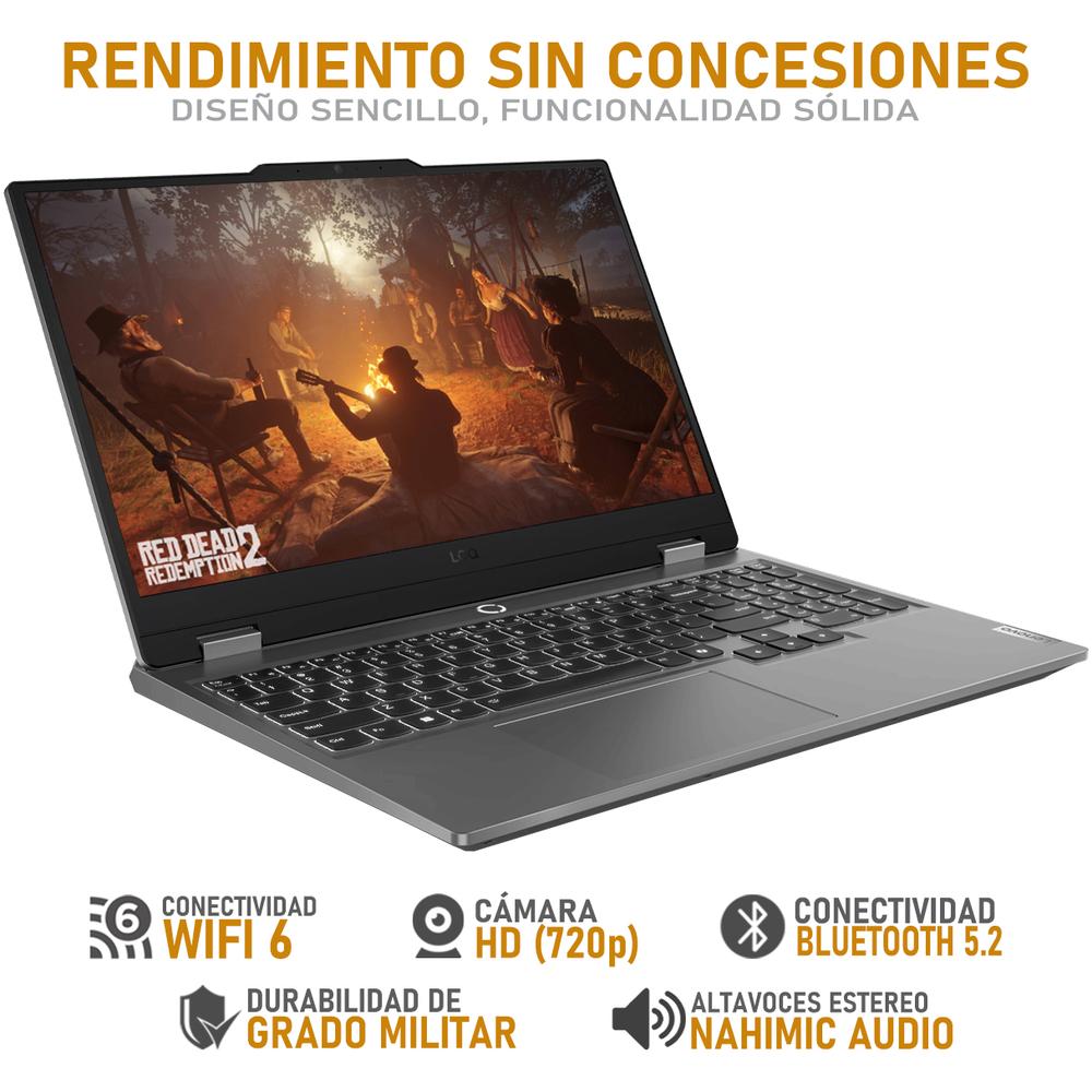 Foto 3 | Laptop Gamer Lenovo Loq Nvidia Geforce Rtx 3050 Amd Ryzen 5 7235hs 8gb Ram 512gb Ssd 15.6'' Windows 11 Home Tecla