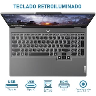 Foto 4 | Laptop Gamer Lenovo Loq Geforce Rtx 3050 Amd Ryzen 5 7235hs 16gb Ram 1.5tb Ssd 15.6'' W11h Teclado En Español + Mouse