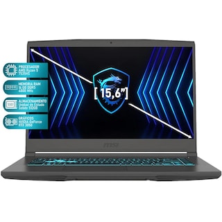 Foto 2 | Laptop Gamer Msi Thin A15 Nvidia Geforce Rtx 3050 Amd Ryzen 5 7535hs 16gb Ram 512gb Ssd 15.6'' W11h Teclado En Español