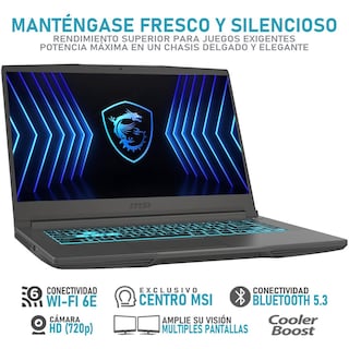 Foto 3 | Laptop Gamer Msi Thin A15 Nvidia Geforce Rtx 3050 Amd Ryzen 5 7535hs 16gb Ram 512gb Ssd 15.6'' W11h Teclado En Español