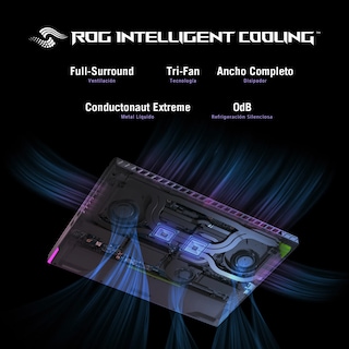 Foto 2 | Laptop Gamer Asus Rog Strix G16 RTX 4060 Intel Core™ I9 14900hx 32GB 1TB Verde