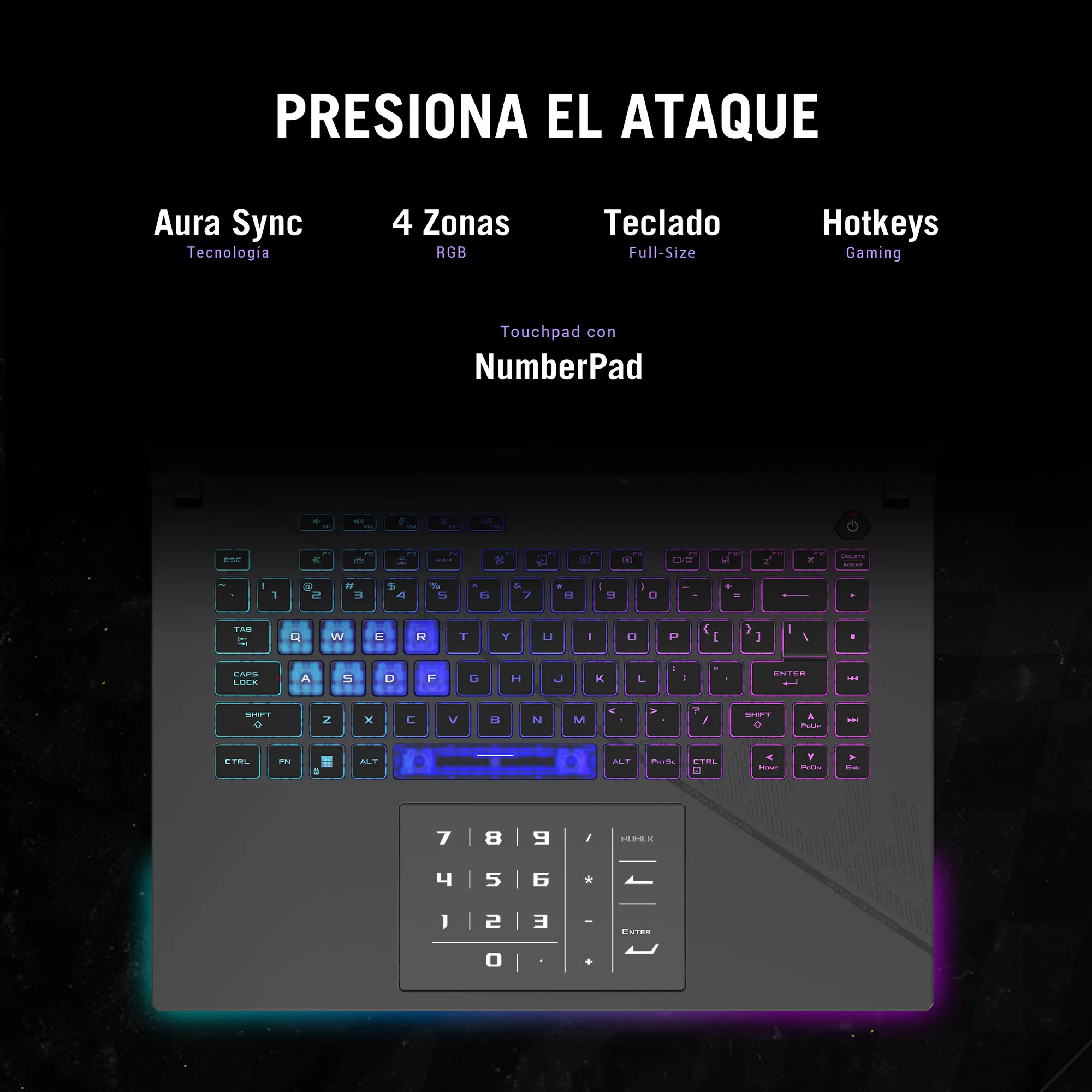 Foto 3 | Laptop Gamer Asus Rog Strix G16 RTX 4060 Intel  Core™ I9 14900hx 32GB 1TB Verde