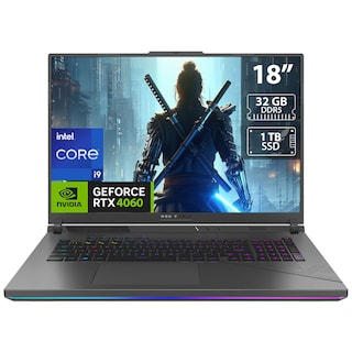 Foto 1 | Laptop Gamer Asus Rog Strix G18: Intel Core I9 14900hx, Ram 32gb, Ssd 1tb, Pantalla 18'', Rtx 4060, Windows 11 Home