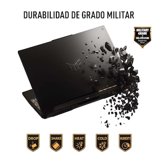 Foto 7 | Laptop ASUS TUF Gaming F15 Intel Core i5-12500H RTX 3050 8 GB 512GB SSD Windows 11 Gris