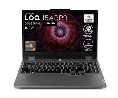 Foto 1 | Laptop Gamer Lenovo Loq 15arp9 - Amd Ryzen™ 7, Rtx™ 4050, 24gb Ddr5 Ram, 1tb Ssd, Pantalla Fhd 144hz, Teclado En E