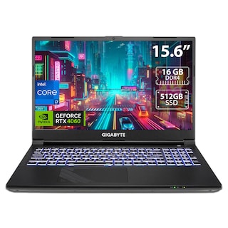Foto 1 | Laptop Gamer Gigabyte G5: Intel Core I7 12650h , Ram 16gb, Ssd 512gb, Pantalla 15.6'', Rtx 4060, W11h