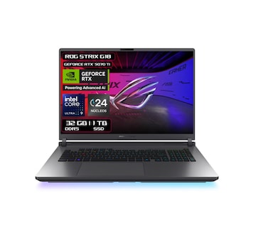 Foto 1 | Laptop Gamer Asus Rog Strix G18 18'' Windows 11 Home Intel Core Ultra 9 Nvidia Geforce Rtx 4070 Ti 32gb Ram 1tb Ssd Neg
