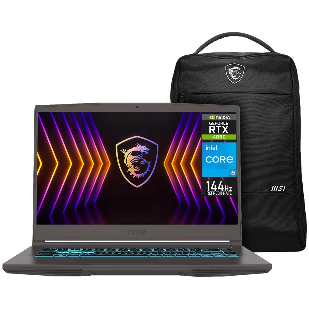 Laptop Gamer Msi Thin 15 B13ve Geforce Rtx 4050 Intel Core I5 13420h 16gb Ram 512gb Ssd 15.6'' Teclado En Español +