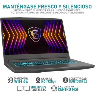 Foto 3 | Laptop Gamer Msi Thin 15 B13ve Geforce Rtx 4050 Intel Core I5 13420h 16gb Ram 512gb Ssd 15.6'' Teclado En Español +