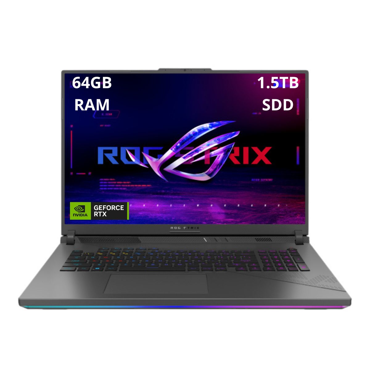 Laptop Gamer Asus Rog Strix G18 Intel Core Ultra 9, 64gb Ram, 1.5tb Ssd, Rtx 5070 Ti, Windows 11 Home