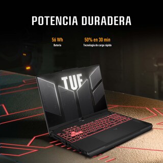 Foto 6 | Laptop Gamer Asus TUF A16, 16'', Windows 11, AMD Ryzen 5, RTX 4050, 16GB Ram, 512GB SDD, Gris