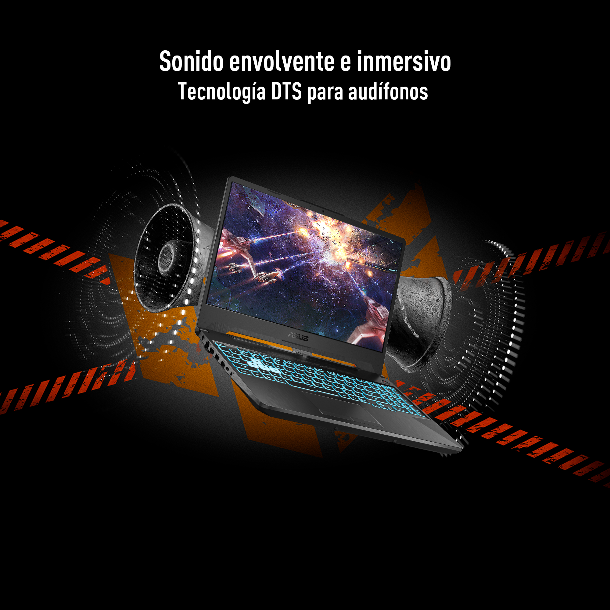 Foto 4 pulgar | Laptop Gamer Asus Tuf A15, 15.6'', Windows 11, Amd Ryzen 5, Rtx 3050, 16gb Ram, 512gb Sdd, Negro