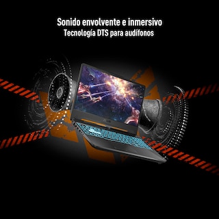 Foto 3 | Laptop Gamer Asus Tuf A15, 15.6'', Windows 11, Amd Ryzen 5, Rtx 3050, 16gb Ram, 512gb Sdd, Negro