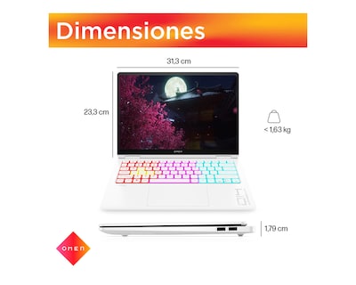 Foto 6 | Laptop Hp Omen Gaming 14-fb0000la, Intel Core Ultra 7, 16gb Ram, Gpu Nvidia Geforce Rtx™ 4060, 1 Tb Ssd, 14'',