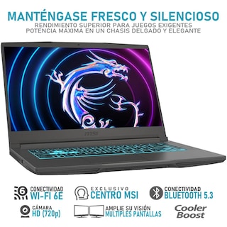 Foto 3 | Laptop Gamer Msi Thin A15 Nvdia Geforce Rtx 4060 Amd Ryzen 7 7735hs 16gb Ram 1tb Ssd 15.6'' Windows 11 Home Tecla