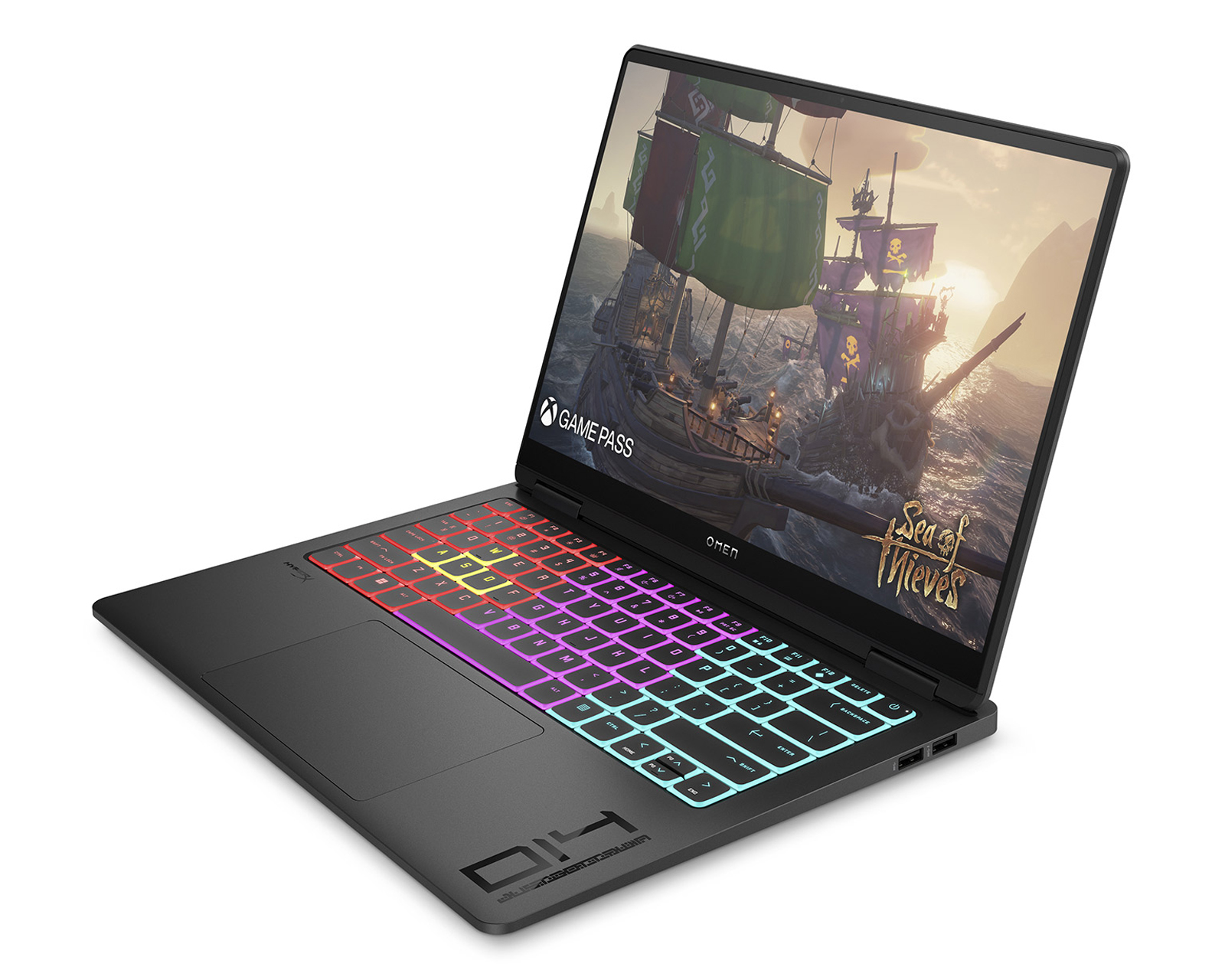 Foto 4 pulgar | Laptop Hp Gaming Omen Transcend 14-fb0001la 14 Pulgadas Windows 11 Intel Core Ultra 7 16 GB RAM 1 TB Ssd Negra