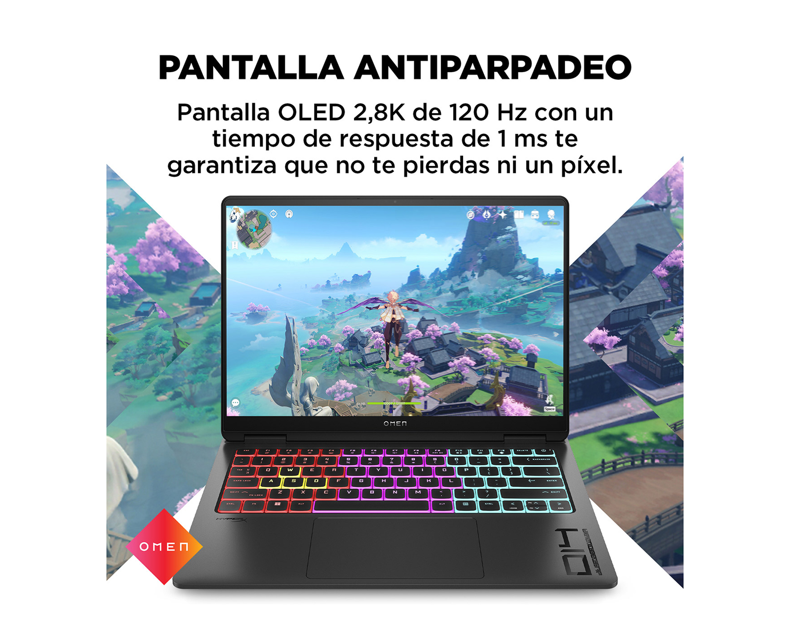 Foto 7 pulgar | Laptop Hp Gaming Omen Transcend 14-fb0004la 14 Pulgadas Windows 11 Intel Core Ultra 9 32 GB RAM 2 TB Ssd Negra
