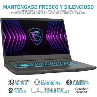 Foto 3 | Laptop Gamer Msi Thin 15 Geforce Rtx 4060 Intel Core I5 13420h 16gb Ram 512gb Ssd 15.6'' Windows 11 Home Teclado En In