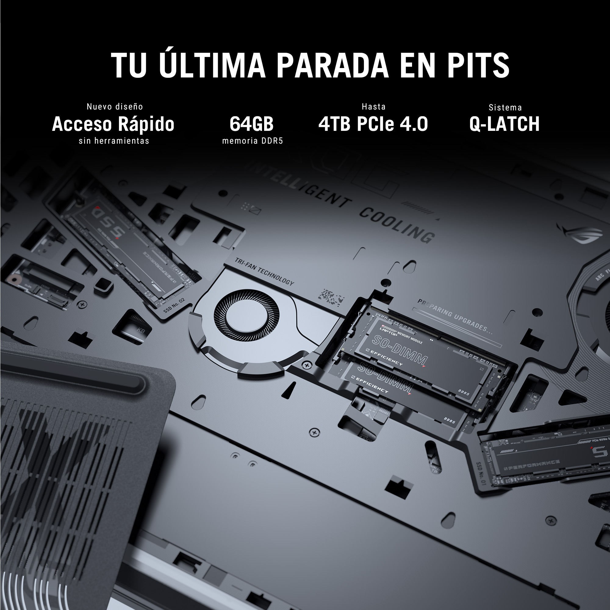 Foto 6 | Laptop Gamer Asus Rog Strix Scar 18, Intel Core Ultra 9 275hx, Rtx 5090, 64gb Ram, 2tb Ssd, Negro, 18'' 2.5k 240hz