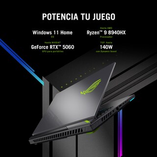 Foto 4 | Laptop Gamer ASUS ROG Strix G16 2025, AMD Ryzen 9 8940hx, RTX 5060, 16GB Ram, 1TB SSD, 16'' FHD+ 165hz