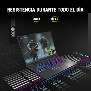 Foto 7 | Laptop Gamer ASUS ROG Strix G16 2025, AMD Ryzen 9 8940hx, RTX 5060, 16GB Ram, 1TB SSD, 16'' FHD+ 165hz