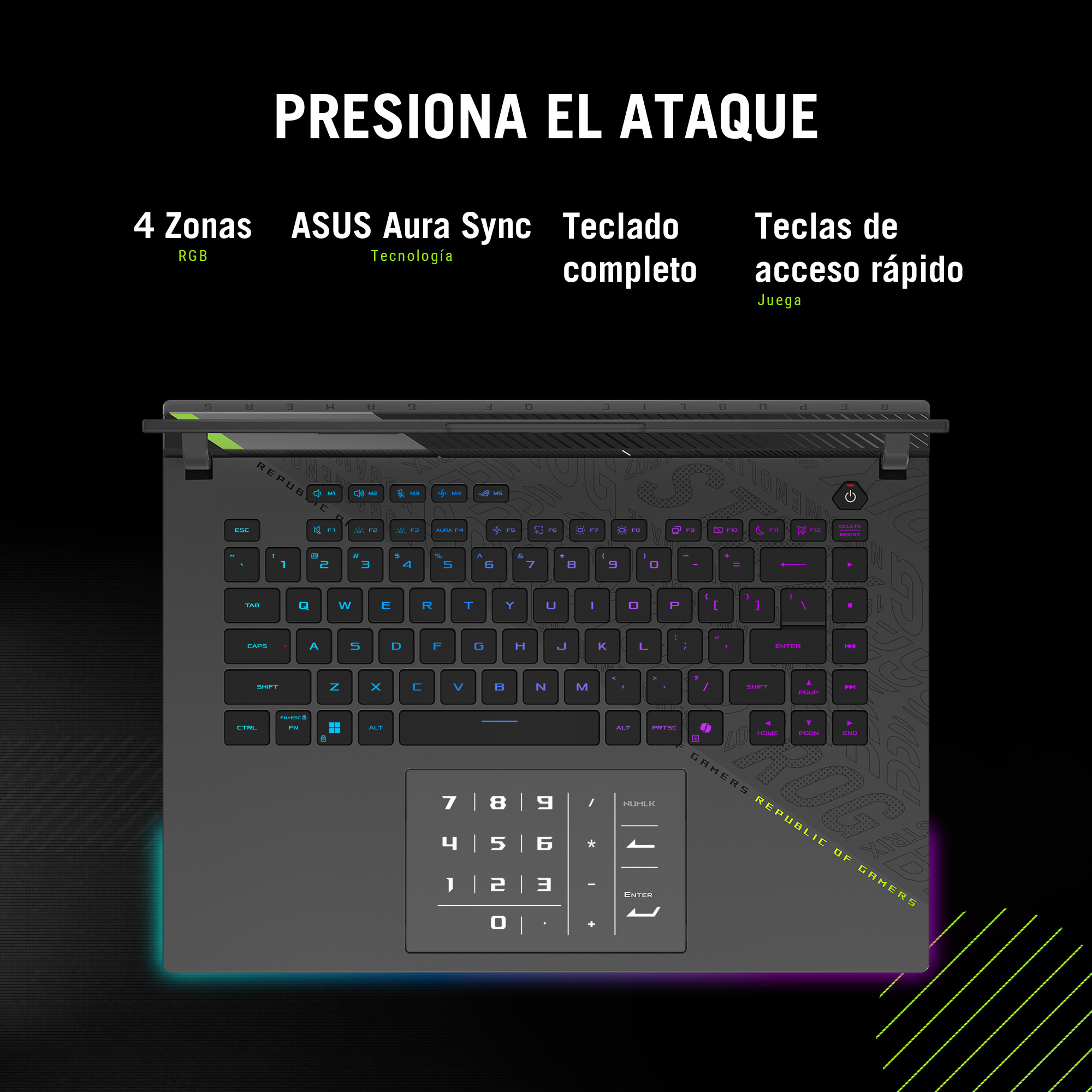 Foto 9 pulgar | Laptop Gamer ASUS ROG Strix G16 2025, AMD Ryzen 9 8940hx, RTX 5060, 16GB Ram, 1TB SSD, 16'' FHD+ 165hz