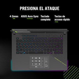 Foto 8 | Laptop Gamer ASUS ROG Strix G16 2025, AMD Ryzen 9 8940hx, RTX 5060, 16GB Ram, 1TB SSD, 16'' FHD+ 165hz