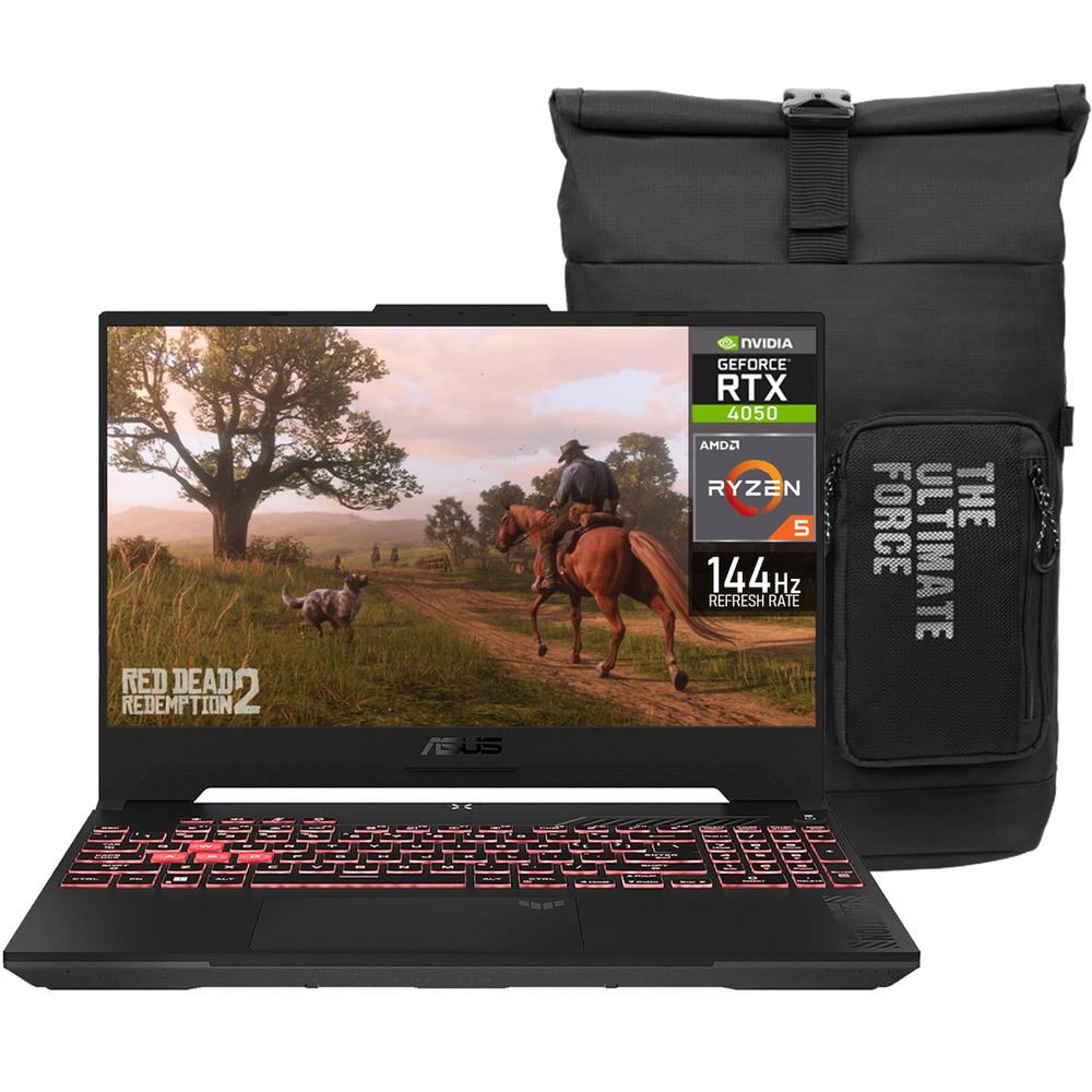 Foto 1 | Laptop Gamer Asus Tuf Gaming A15 Geforce Rtx 4050 Amd Ryzen 5 7535hs 8gb Ram 512gb Ssd 15.6'' Teclado En Español + Mo