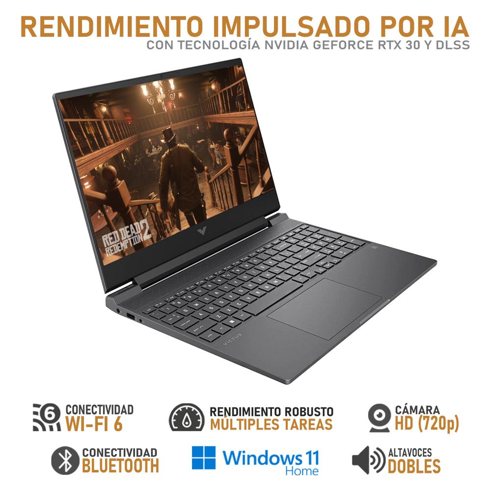 Foto 4 pulgar | Laptop Gamer Hp Victus Nvidia Geforce Rtx 3050 Intel Core I5 13420h 8gb Ram 512gb Ssd 15.6'' Windows 11 Home Tecla