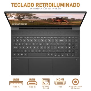 Foto 4 | Laptop Gamer Hp Victus Nvidia Geforce Rtx 3050 Intel Core I5 13420h 8gb Ram 512gb Ssd 15.6'' Windows 11 Home Tecla
