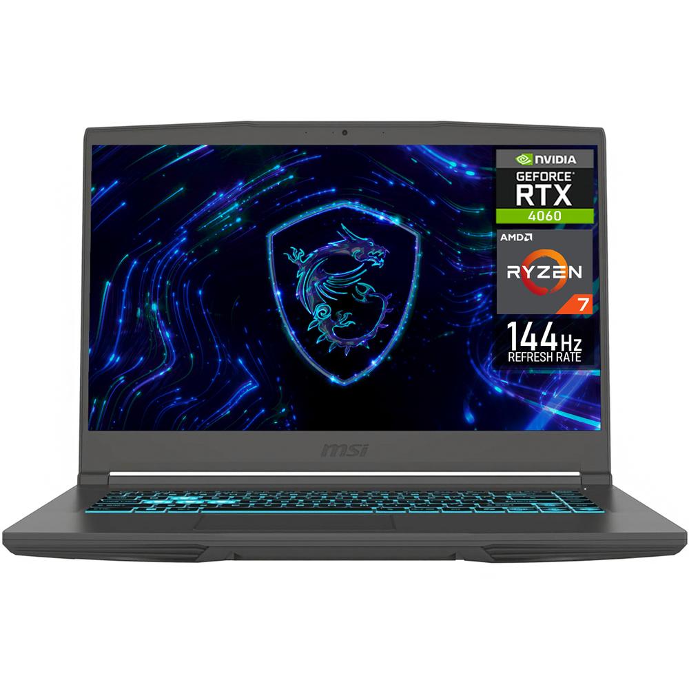Laptop Gamer Msi Thin A15 Nvidia Geforce Rtx 4060 Amd Ryzen 7 7735hs 32gb Ram 512gb Ssd 15.6'' Teclado En Español