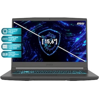 Foto 2 | Laptop Gamer Msi Thin A15 Nvidia Geforce Rtx 4060 Amd Ryzen 7 7735hs 32gb Ram 512gb Ssd 15.6'' Teclado En Español