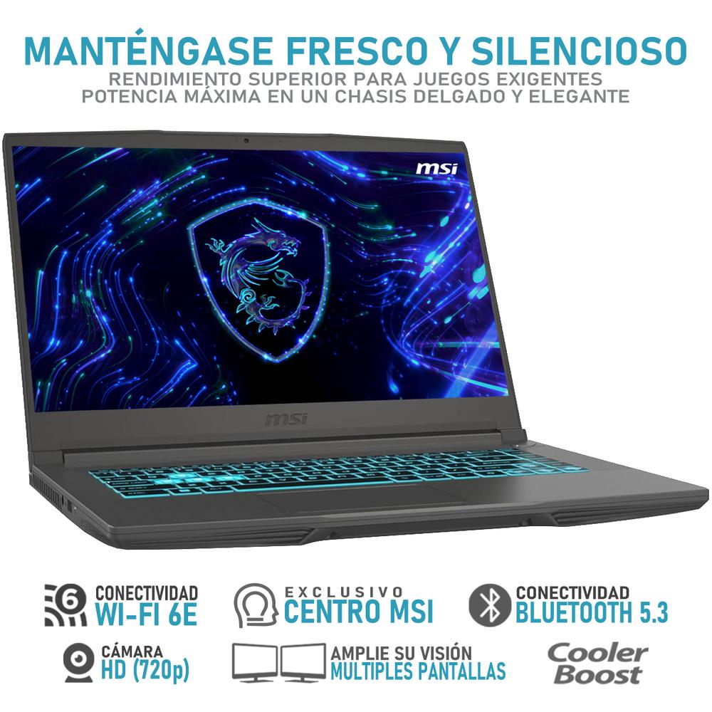 Foto 4 pulgar | Laptop Gamer Msi Thin A15 Nvidia Geforce Rtx 4060 Amd Ryzen 7 7735hs 32gb Ram 512gb Ssd 15.6'' Teclado En Español