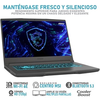 Foto 3 | Laptop Gamer Msi Thin A15 Nvidia Geforce Rtx 4060 Amd Ryzen 7 7735hs 32gb Ram 512gb Ssd 15.6'' Teclado En Español