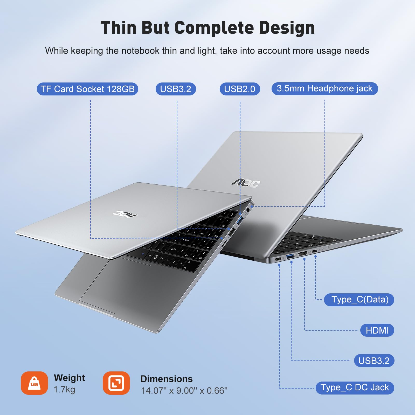 Foto 5 pulgar | Procesador Aoc N97 Para Ordenador Portátil, 16 Gb De Ram, 512 Gb, Ssd De 15,6 Pulgadas, Fhd, Win11 - Venta Internacion
