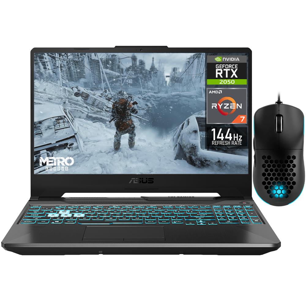 Laptop Gamer Asus Tuf A15 Geforce Rtx 2050 Amd Ryzen 7 7435hs 24gb Ram 1.5tb Ssd 15.6'' Teclado En Ingles Mouse Dxt Ga