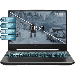 Foto 2 | Laptop Gamer Asus Tuf A15 Geforce Rtx 2050 Amd Ryzen 7 7435hs 24gb Ram 1.5tb Ssd 15.6'' Teclado En Ingles Mouse Dxt Ga