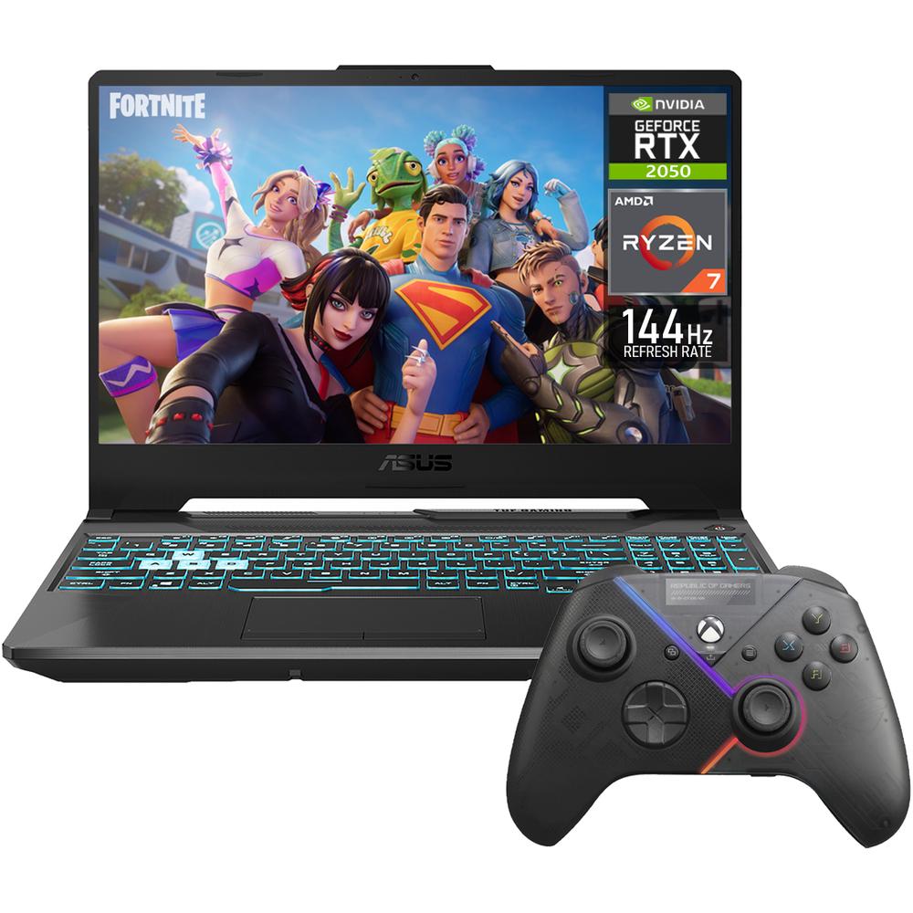 Laptop Gamer Asus Tuf Gaming A15 Geforce Rtx 2050 Amd Ryzen 7 7435hs 16gb Ram 512gb Ssd Teclado En Ingles + Control R