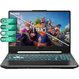 Foto 2 | Laptop Gamer Asus Tuf Gaming A15 Geforce Rtx 2050 Amd Ryzen 7 7435hs 16gb Ram 512gb Ssd Teclado En Ingles + Control R