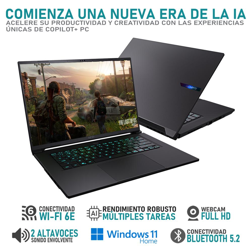 Foto 5 pulgar | Laptop Gamer Gigabyte Aero X16 Nvidia Geforce Rtx 5070 Amd Ryzen Ai 9 Hx 370 32gb Ram 1tb Ssd 16'' Teclado En Ingles