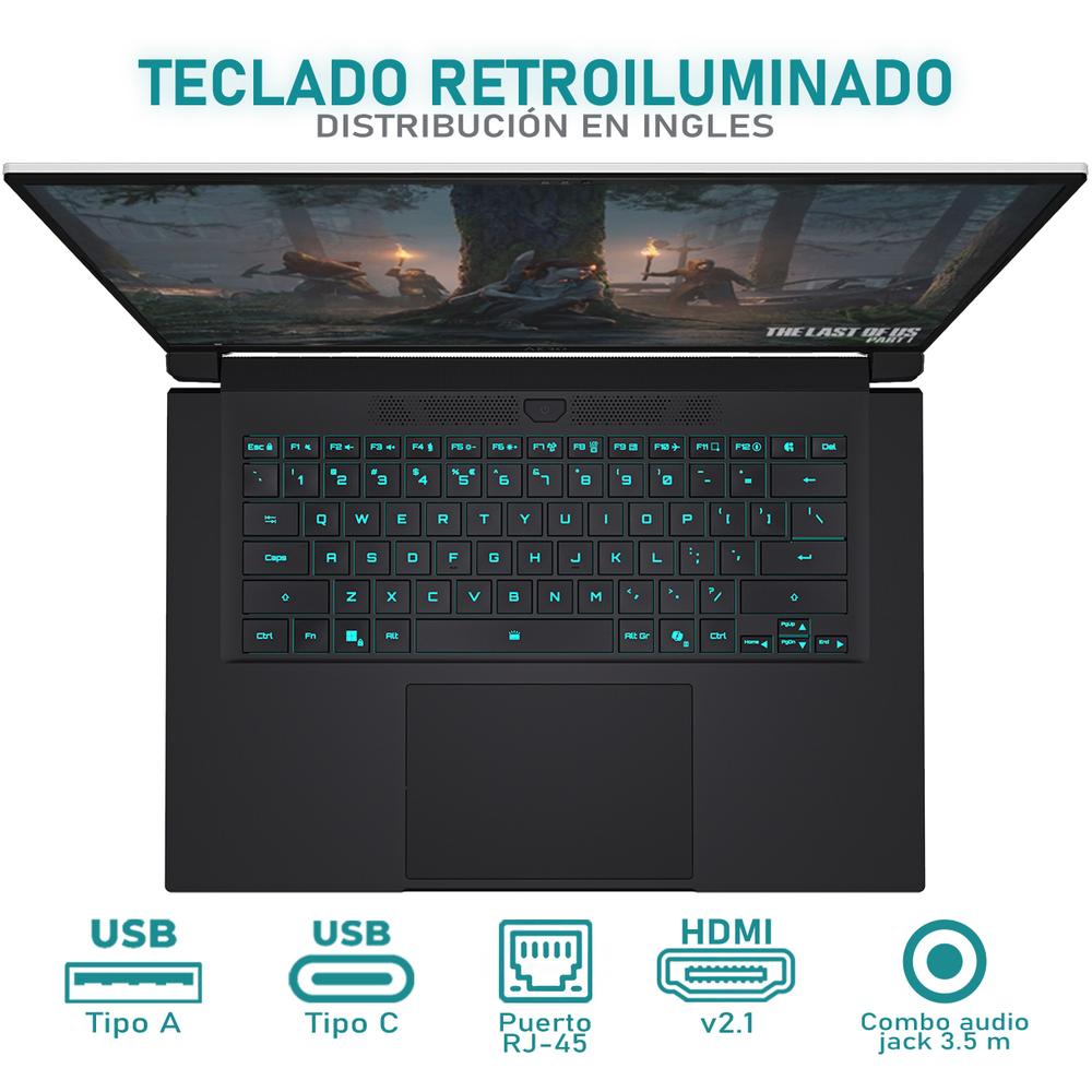 Foto 6 pulgar | Laptop Gamer Gigabyte Aero X16 Nvidia Geforce Rtx 5070 Amd Ryzen Ai 9 Hx 370 32gb Ram 1tb Ssd 16'' Teclado En Ingles