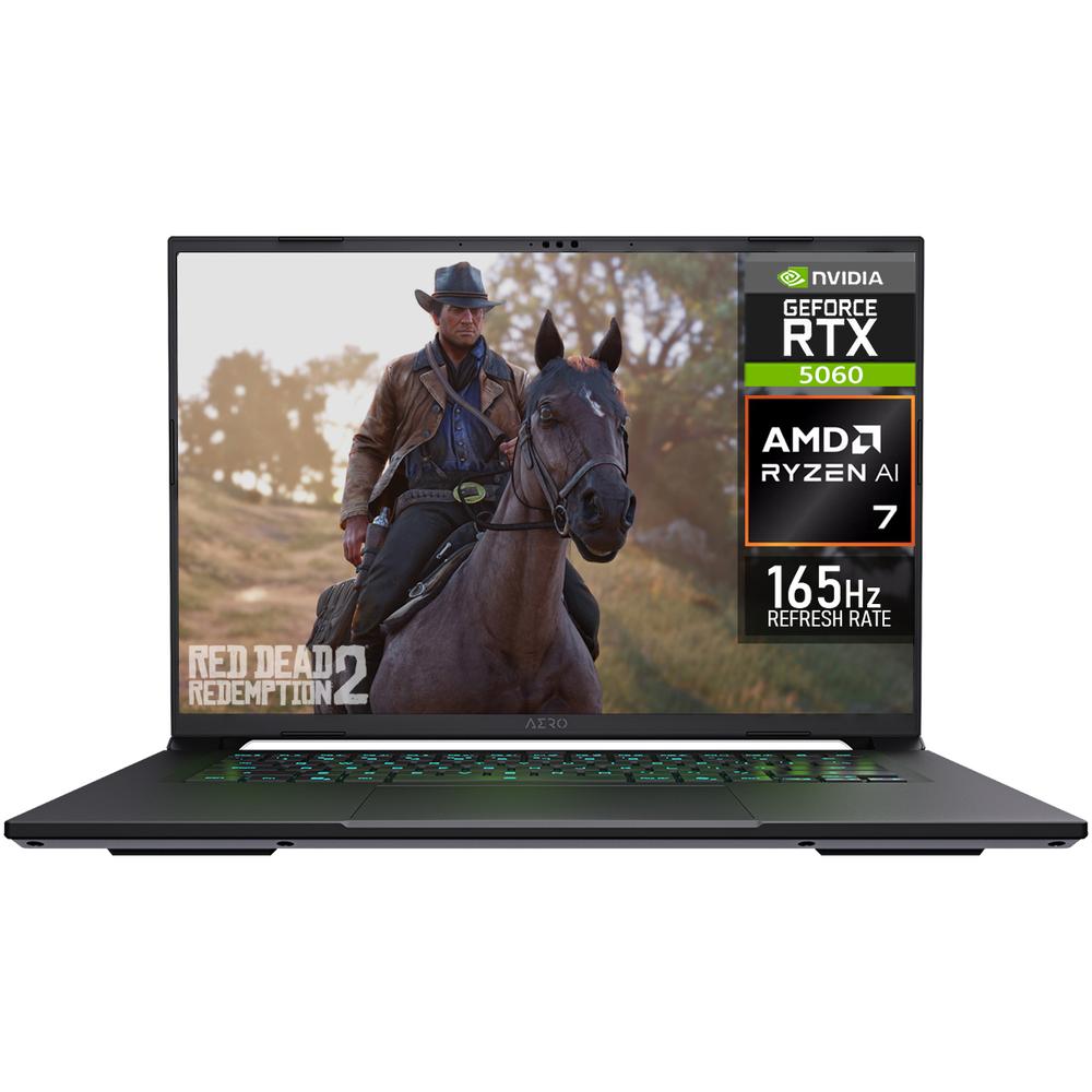 Laptop Gamer Gigabyte Aero X16 Geforce Rtx 5060 Amd Ryzen Ai 7 350 32gb Ram 1tb Ssd 16'' Windows 11 Home Teclado En