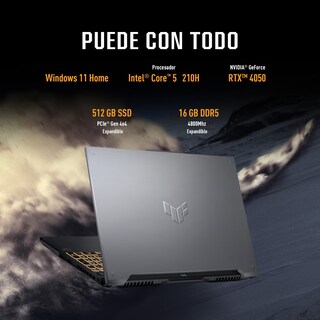 Foto 2 | Laptop Asus Tuf Gaming F16 Core 5 210h 16gb Ram 512gb Nvme Rtx4050